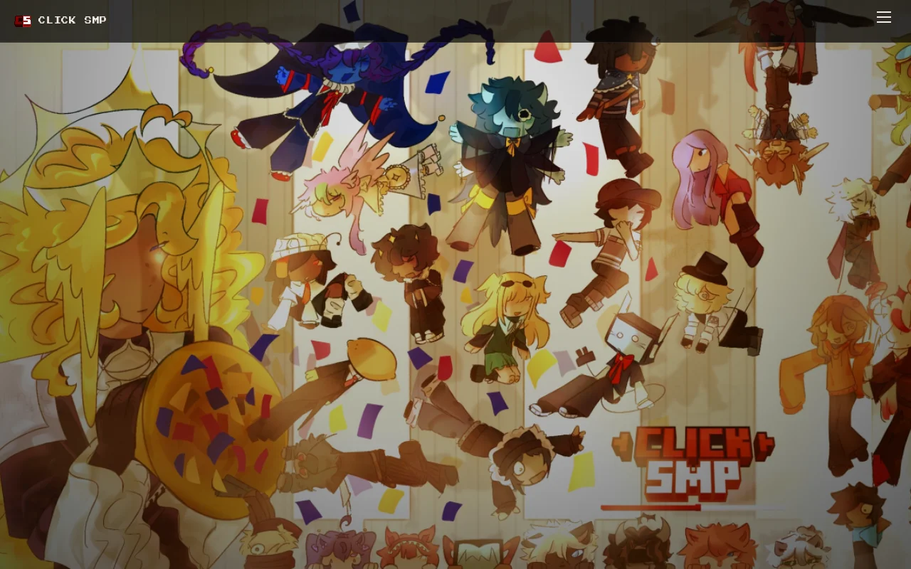 ClickSMP website homepage